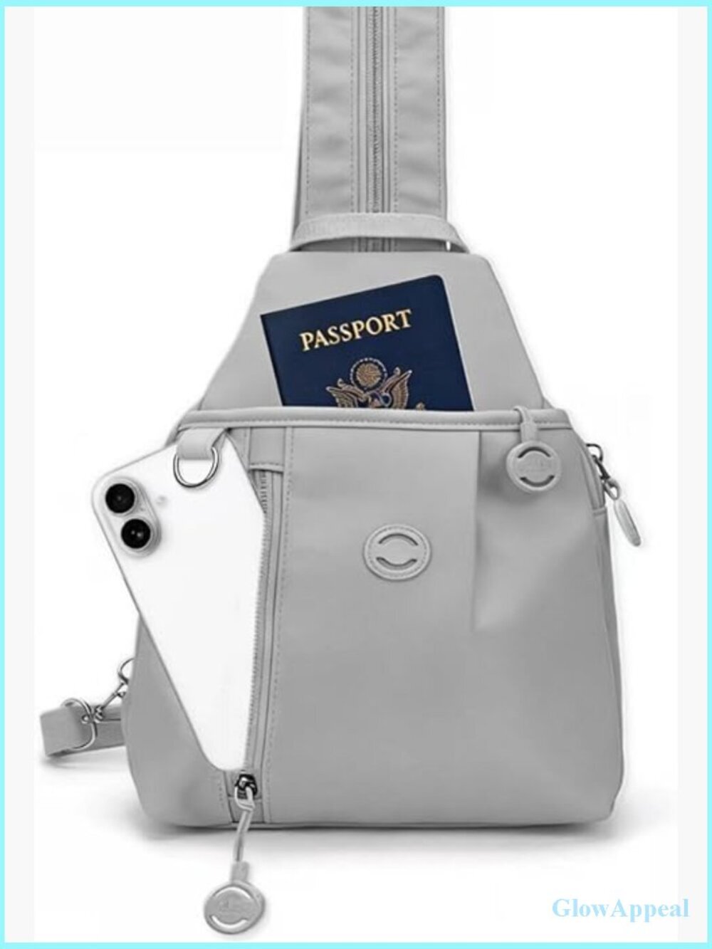 3-in-1 Anti Theft Travel Tote Crossbody Backpack Waterproof Oxford